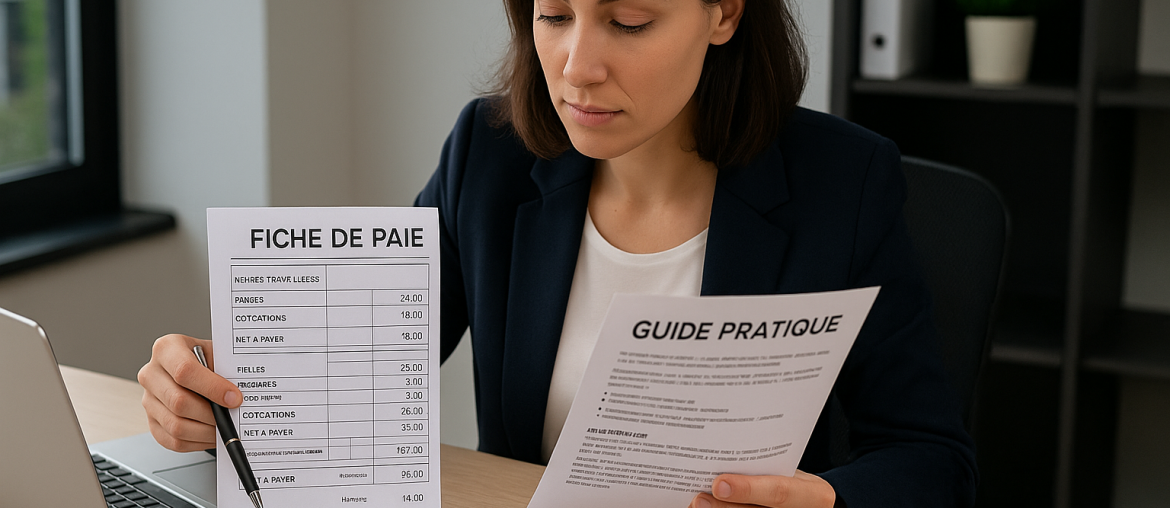 Modèle de fiche de paie à télécharger et comprendre chaque ligne Téléchargement utile et explicatif