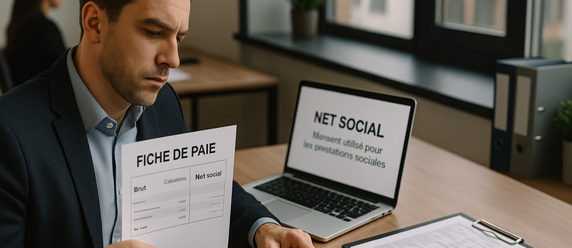 Comment calculer le montant net social sur une fiche de paie Educational
