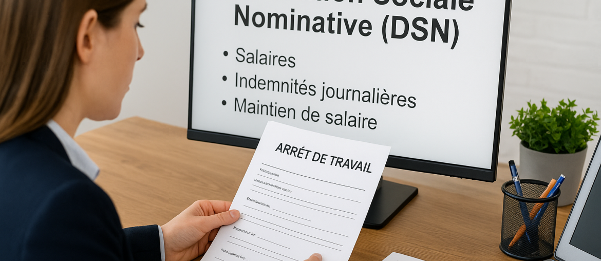 Arrêt maladie : signalement DSN et calcul de paie How-To + Compliance