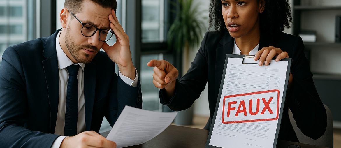Les risques et vérifications d’une fausse fiche de paie Précaution